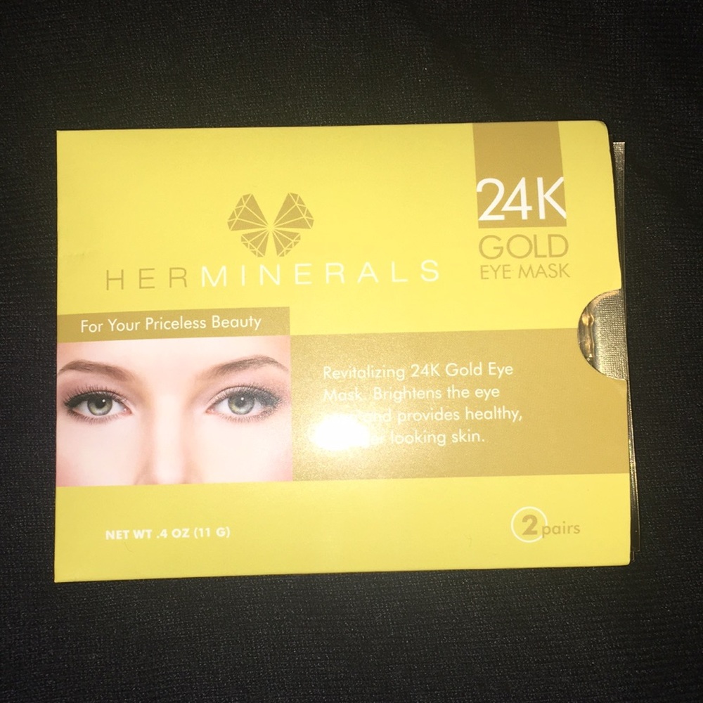 Herminerals 24k Gold Eye Mask